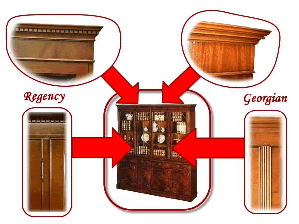 Difference between regency and georgian